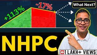 NHPC Stock Analysis - CORRECTION by 18% - Time to Buy the dip? | Rahul Jain Analysis #stockstobuy