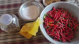 Spicy Lal Mirch Ka Achar Recipe - लाल मिर्च का अचार बनाने की विधि Gågån Såddål !