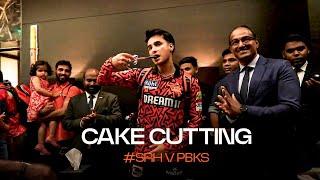 Cake cutting after #SRHvPBKS