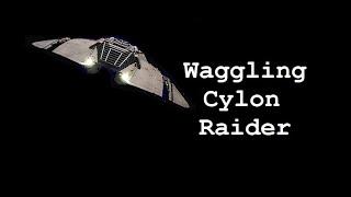 Battlestar Galactica Waggling Cylon Raider