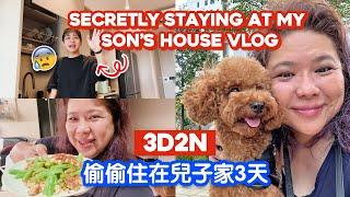 儿子出国，我偷偷在他的家住了3天  I SECRETLY STAYED AT MY SON’S HOUSE FOR 3 DAYS WHILE HE WAS OVERSEAS