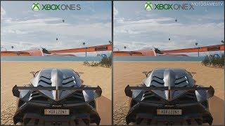 Forza Horizon 3 - Xbox One S vs Xbox One X - 1080p Graphics Comparison