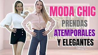 ¡ASÍ PUEDES VERTE ELEGANTE Y CHIC! ¡MODA DE TEMPORADA!