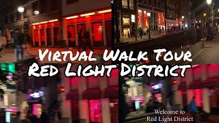 Amsterdam Red Light District Virtual Walk 4k HDR