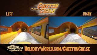 Cheetah Chase POV New LAUNCHED Water Coaster Holiday World 2020