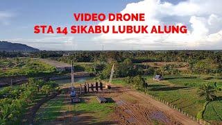Video Drone STA 14 Sikabu Lubuk Alung, Tol Padang Sicincin