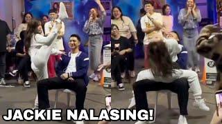 JACKIE GONZAGA NALASING KUMABAYO KAY DARREN ESPANTO