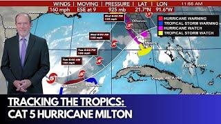 Hurricane Milton reaches Category 5, Floridians prepare for landfall