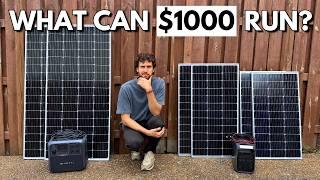 I Tested a $1,000 Solar Generator Setup