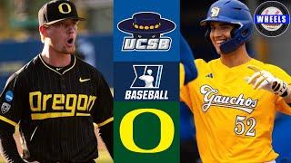 #14 UCSB vs Oregon | Regional Final | 2024 College Baseball Highlights