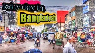 Rainy day in Bangladesh exploring the city bazar,   বাংলাদেশে বৃষ্টির দিনে শহরের বাজার ঘুরে দেখছি।