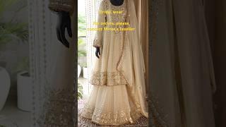 Bridal wear #minaz #brides #weddinglehenga #karvachauth2023 #diwali2023 #newlyweds #ytbshorts #delhi