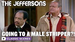 George Finds Out What The Ladies Are Going To Watch | The Jeffersons