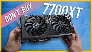 Don't buy a midrange GPU before watching this | AMD Radeon 7700xt Review