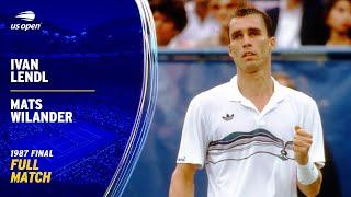 Ivan Lendl vs. Mats Wilander Full Match | 1987 US Open Final