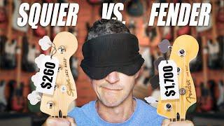 Squier Jazz Bass vs Fender American Jazz Bass (Blind Test Challenge)