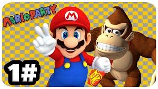 Mario Party 1 - Gameplay Walkthrough (HD) Part 1- DK's Jungle Adventure