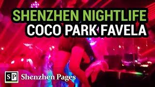 Shenzhen Nightlife; Dancing at COCO Park Bar Street