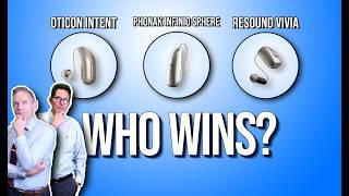 Resound VIVIA vs. Phonak Infinio vs. Oticon Intent – Who Wins?