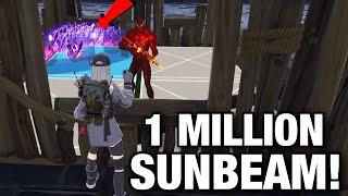 Scammer Loses 1 million sunbeam With NEW SCAM!!  (Scammer Get Scammed) Fortnite