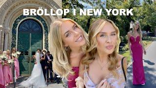 NEW YORK vloggvecka #7 - Vi går på Bröllop i New York!!