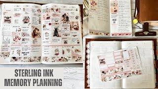 Sterling Ink A5 Memory plan with me 12-18 February 24