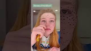 Henna Freckles?