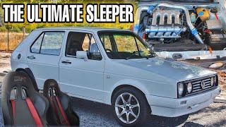 VW MK1 ABF TURBO - The Ultimate Sleeper !!