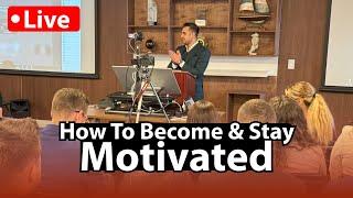 How To Become & Stay Motivated - Nima Attar Live Training