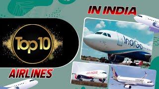 Top 10 Airlines In India ️ || #airlines#airline #top #top10 #aeroplane #viral #airport #trending