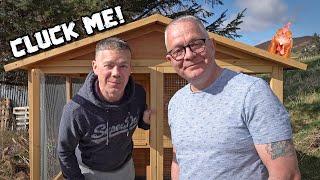 How To Build A Modern Chicken Coop the Entertaining Way! Ep. 194.