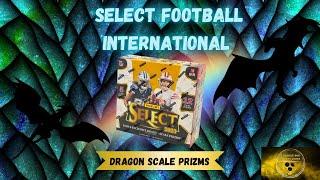  Product Review!  2023 Select International Football Hobby Box! Exclusive Dragon Scale Prizes!