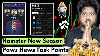 Hamster Kombat Season 2 Confirmed  Paws explore ton ecosystem | paws mystery quest today|new update