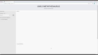 UMLS Metathesaurus Visualization