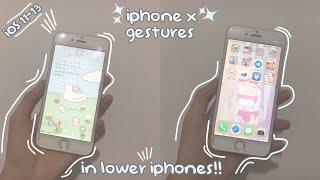 make iphone 6 look like ip x | iOS 11 - iOS 13.5 | jailbreak | ~ aesthetic vlog ~