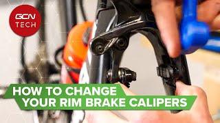 How To Fit Rim Brake Calipers To Your Road Bike | GCN Tech Monday Maintenance