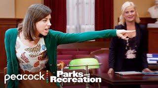 I just heard one hag booing | Parks and Recreation