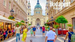 Budapest, Hungary - Evening Walk - August 2021 - 4K-HDR Walking Tour (▶97min)