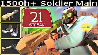 The Quake Roamer1500+ Hours Soldier Experience (TF2 Gameplay)