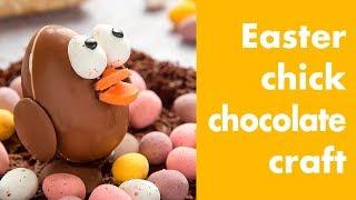 How to make an Easter chocolate egg chick in a wheaty chocolate nest * Emily Leary - A Mummy Too