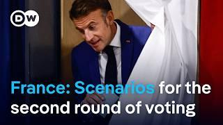 France elections: Scenarios for the second round of voting | DW News
