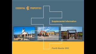 Essential Properties Realty Trust EPRT Q4 2023 Earnings Presentation