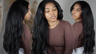 A FULL NATURAL LOOKING INSTALL YOU NEED + KINKY STRAIGHT VPART | ALIPEARL HAIR