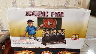 Fireworks Demo (500 Gram Cake) - Academic Pyro (Displayfireworks1/Dave's Cake)