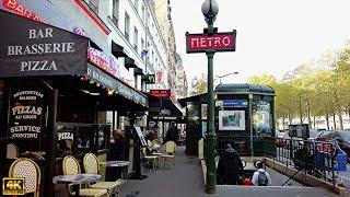 Porte de Pantin  Avenue Jean Jaurès  Place Stalingrad - Walk in Paris