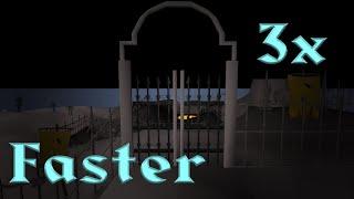 The Agility Course that Buffed the Skill by 200%