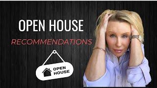  Open House Recommendation - My experience as a listing agent!