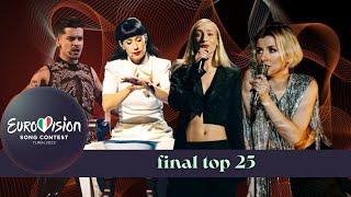 TOP 25 | EUROVISION SONG CONTEST 2022 - GRAND FINAL | ESC 2022