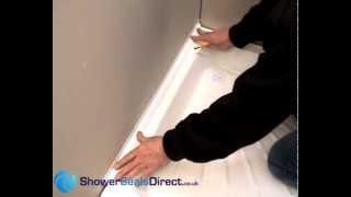How to seal your Shower Tray perfectly with Sealux Reg 25 Shower Seal, Installation Video