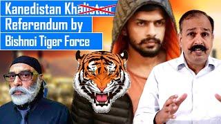 Bishnoi Tiger Force demands Referendum for Canada. Lawrence Bishnoi